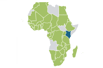 Map showing African countries click to view detailed timeseries data on that country