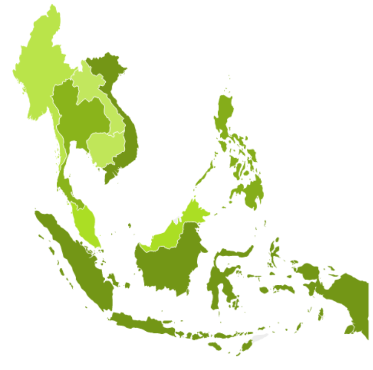 map of South East Asia